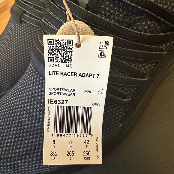 [NIB] Adidas lite racer adapt 7.0 men shoes size 8.5 - Picture 7 of 7